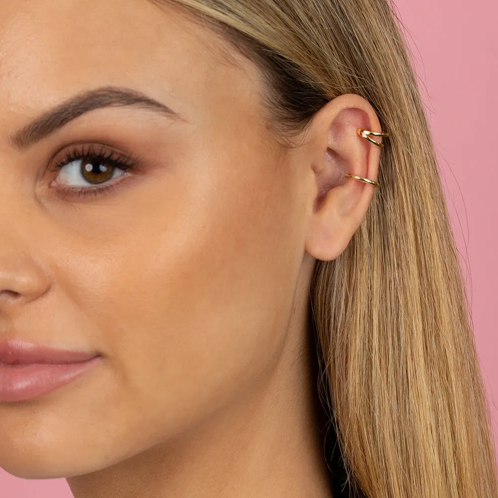Solid Double Open Ear Cuff sold by Adina Eden's product image thumbnail 3