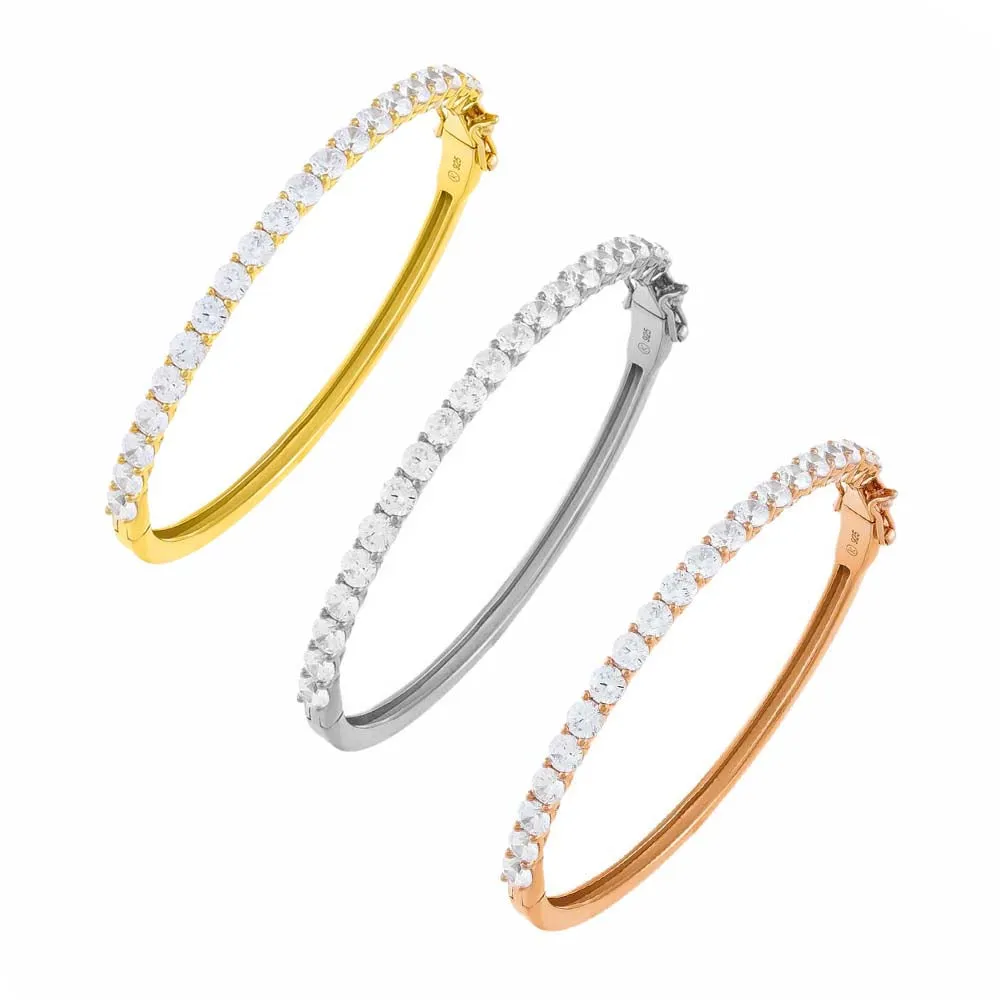 The Trio Tennis Bangle Combo Set sold by Adina Eden's product image thumbnail 3