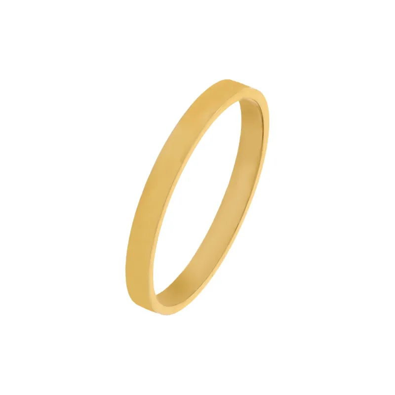 Solid Thin Band 14K sold by Adina Eden's