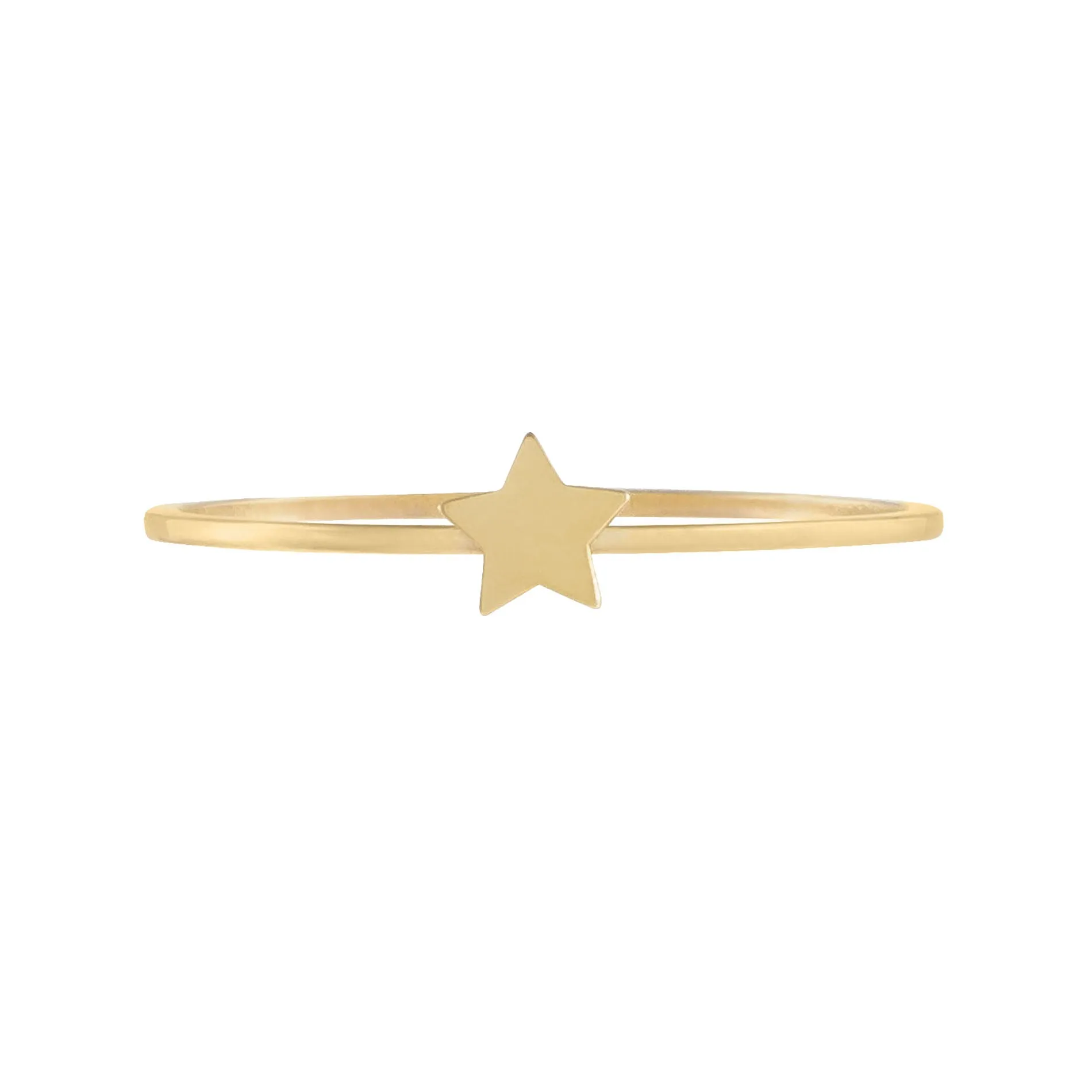 Mini Star Ring 14K sold by Adina Eden's product image thumbnail 3