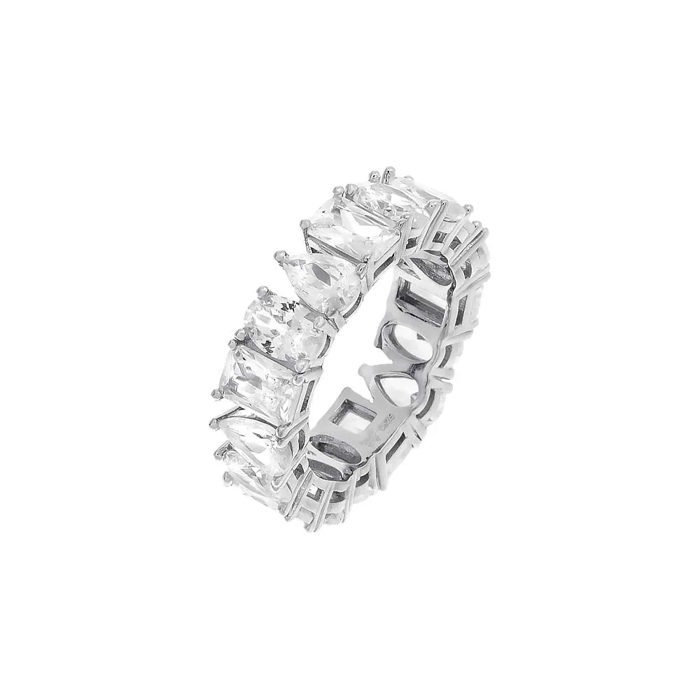 Multishape Eternity Band Ring sold by Adina Eden's product image thumbnail 3