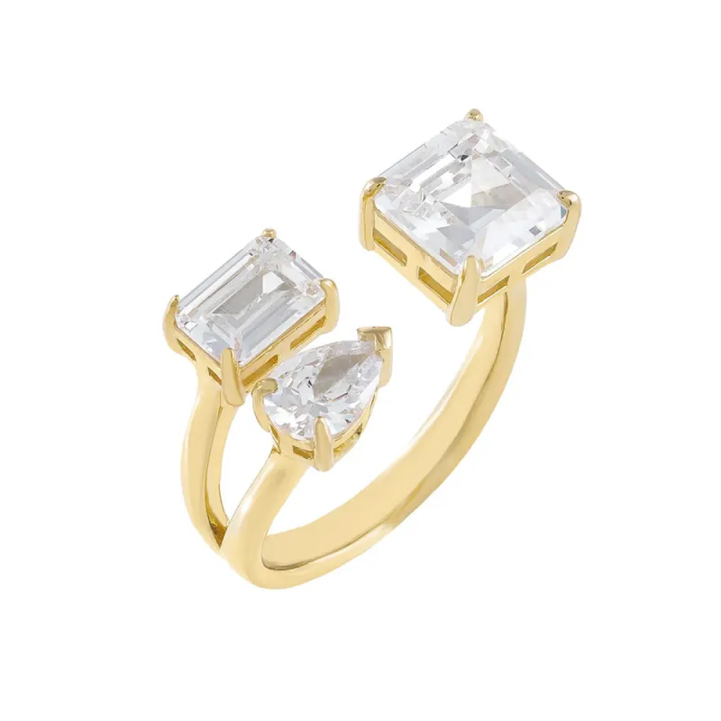 Multi Stone Ring sold by Adina Eden's