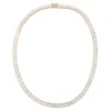 Baguette Tennis Necklace sold by Adina Eden's
