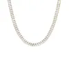 Baguette Tennis Necklace sold by Adina Eden's