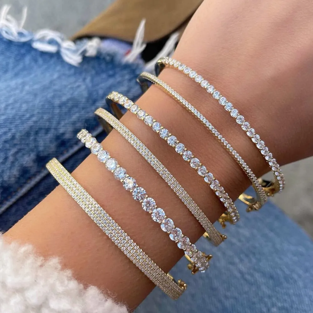 Classic Tennis Bangle sold by Adina Eden's product image thumbnail 3