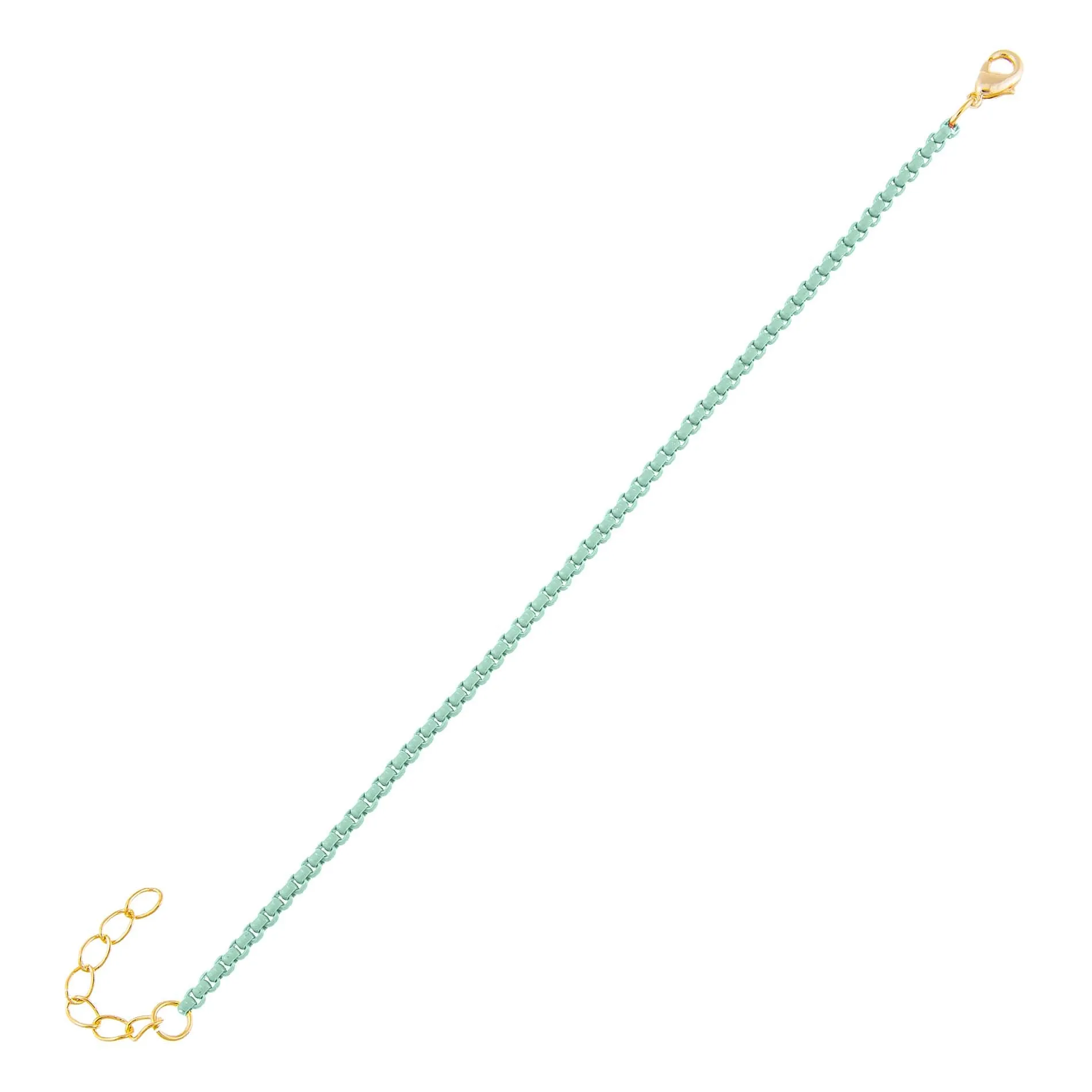 Colored Enamel Rope Chain Bracelet sold by Adina Eden's product image thumbnail 3