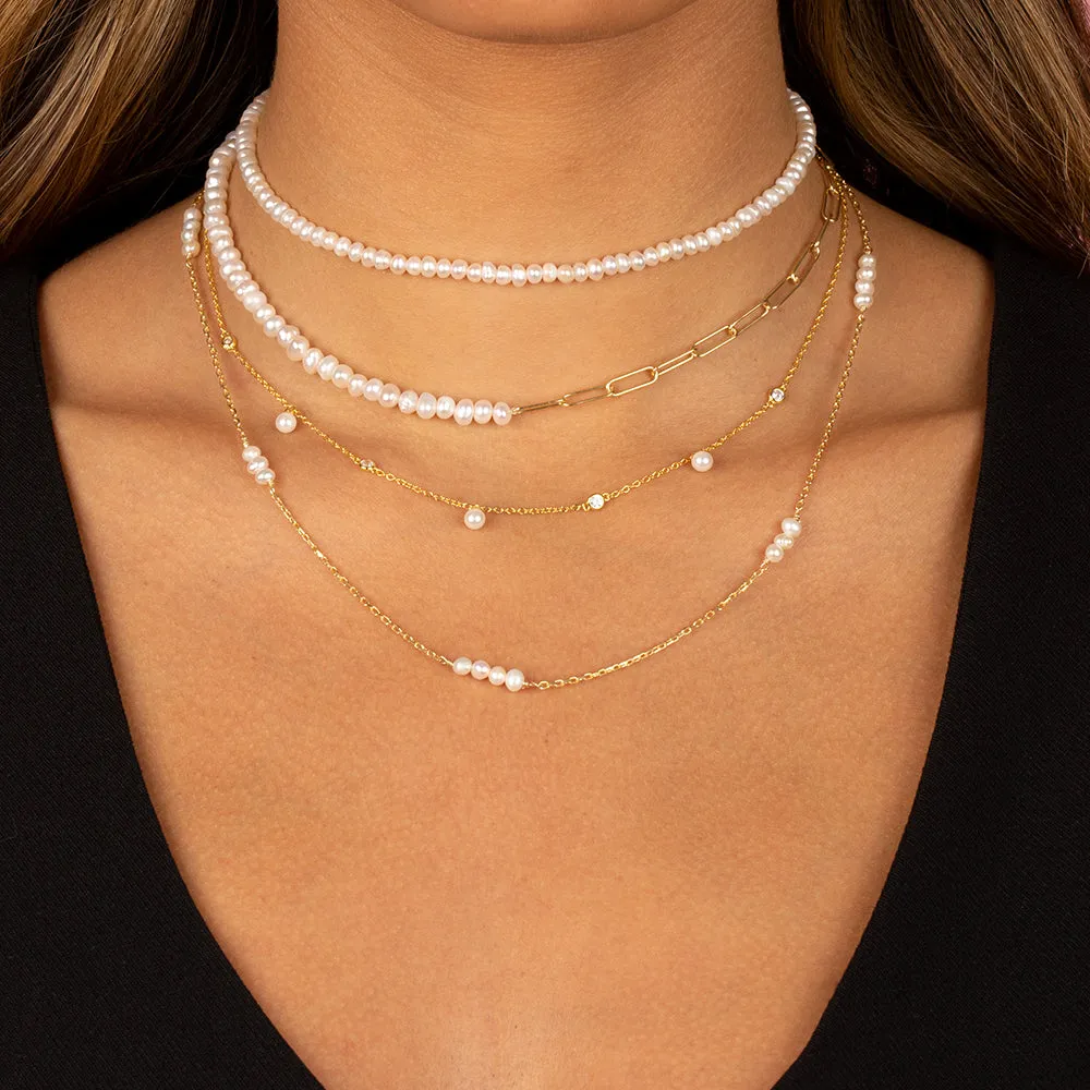 The Queen Of Pearls Necklace Combo Set sold by Adina Eden's product image thumbnail 2