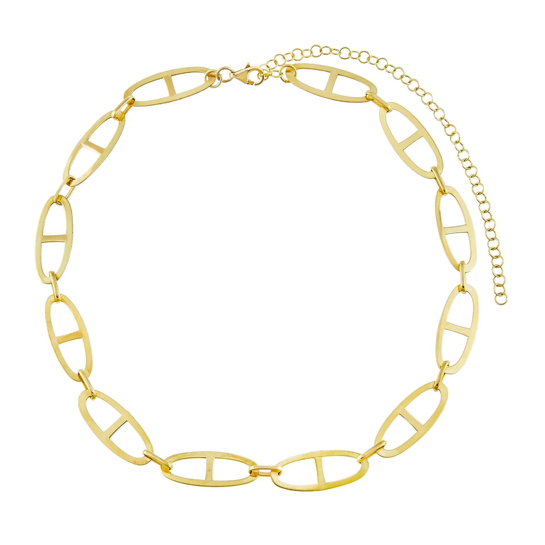 Thin Mariner Link Choker sold by Adina Eden's product image thumbnail 2