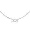 Pavé Heart Nameplate Choker sold by Adina Eden's