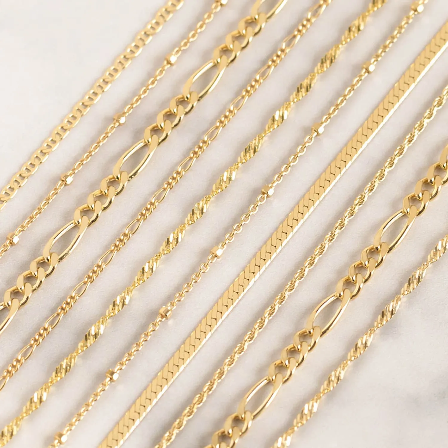 Rope Chain Necklace sold by Adina Eden's product image thumbnail 4