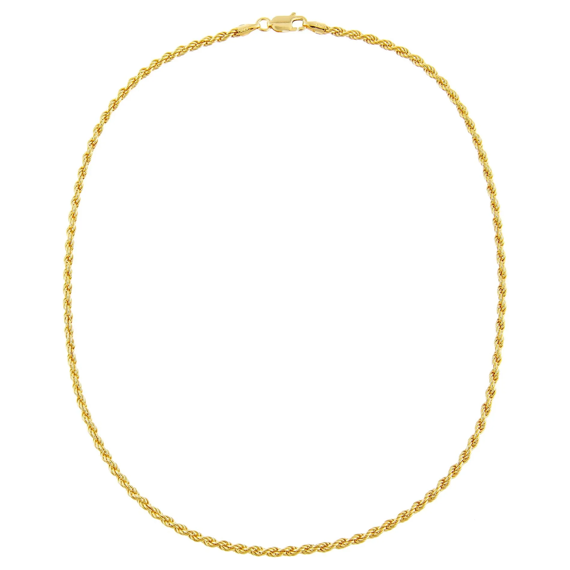 Rope Chain Necklace sold by Adina Eden's product image thumbnail 5