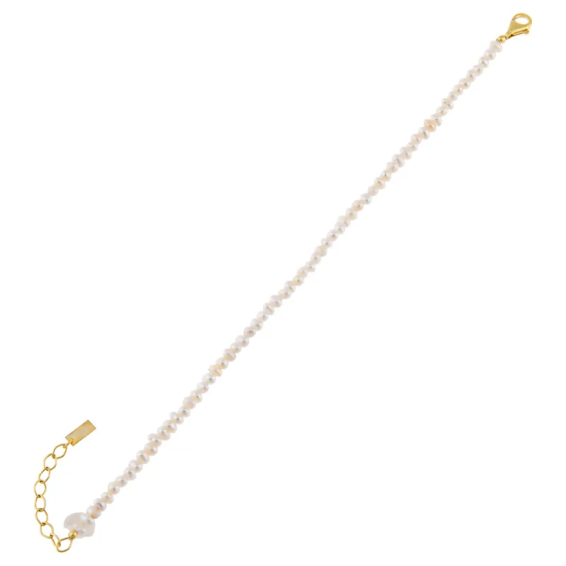 Tiny Pearl Bracelet sold by Adina Eden's