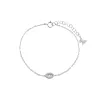 Pave X Baguette Marquise Chain Bracelet sold by Adina Eden's