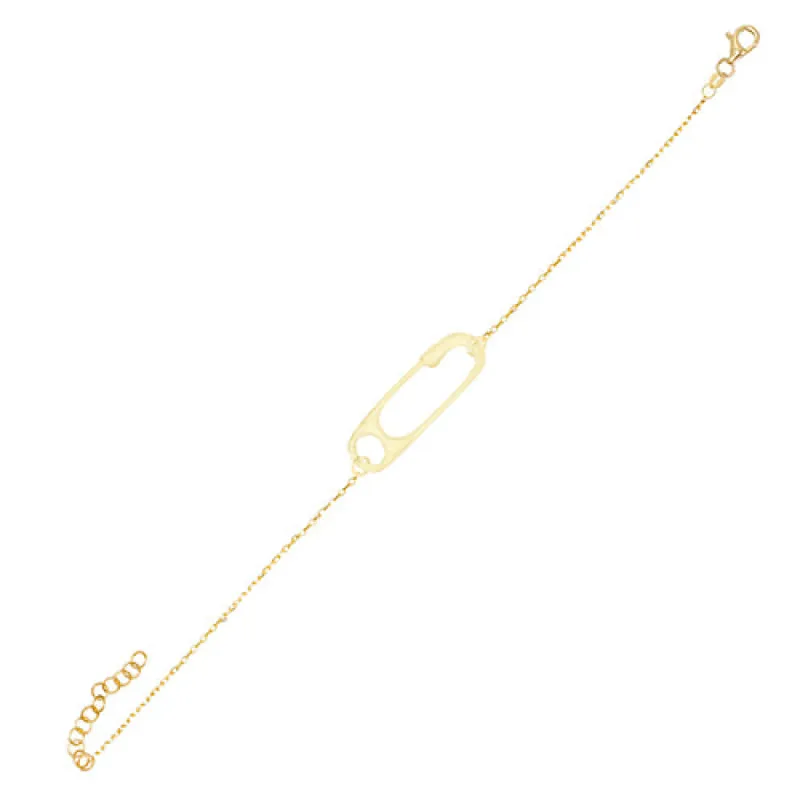 Large Safety Pin Bracelet sold by Adina Eden's