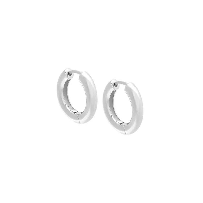 Classic Tube Hoop Earring sold by Adina Eden's