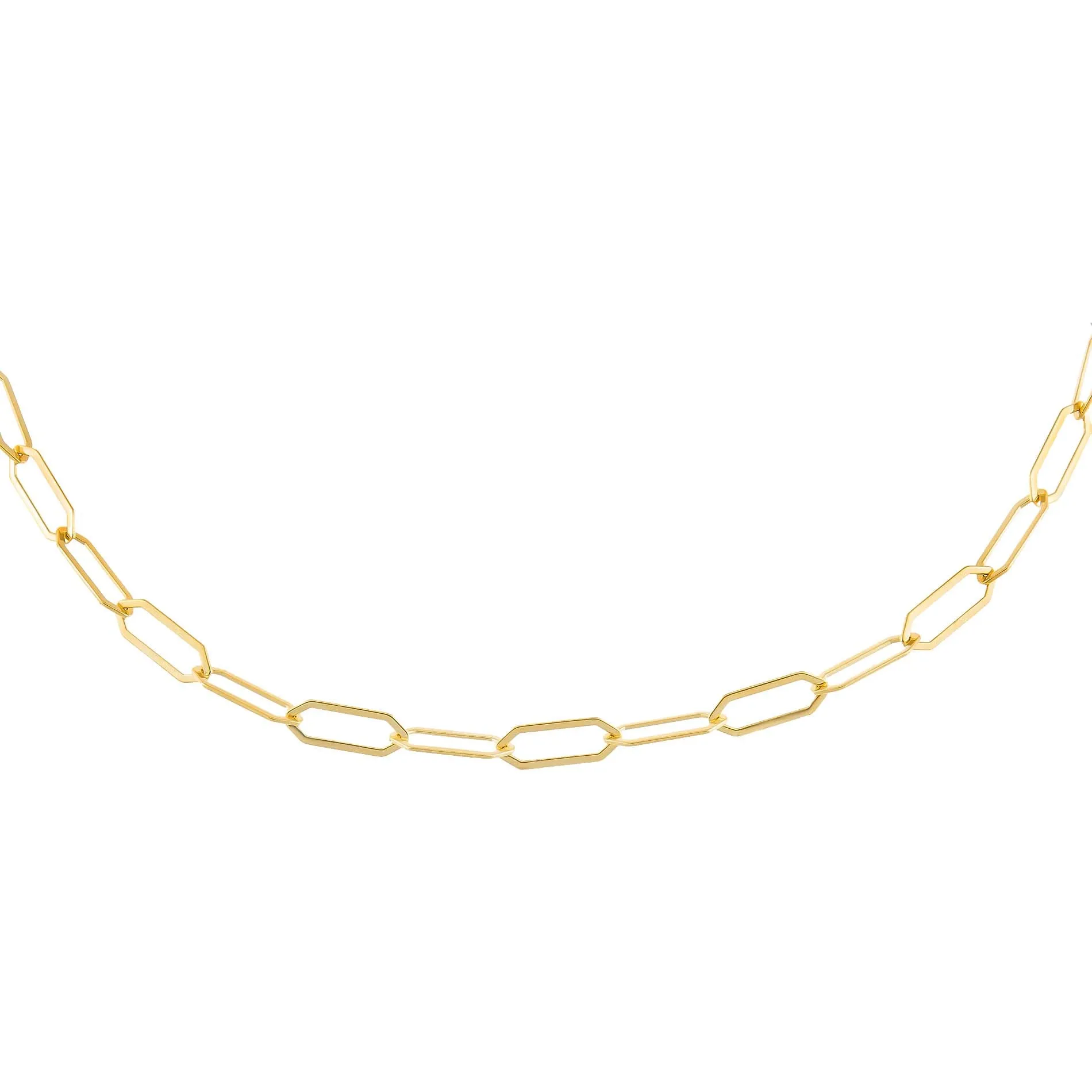 Hexagon Link Choker sold by Adina Eden's