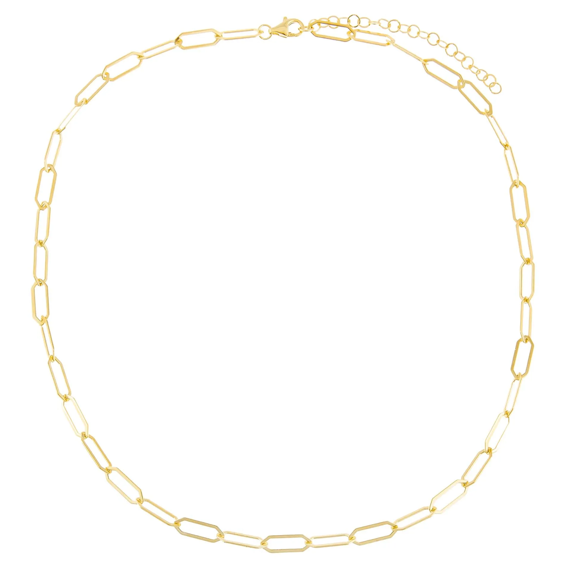 Hexagon Link Choker sold by Adina Eden's product image thumbnail 2