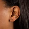 Pavé Evil Eye Threaded Ball Stud Earring sold by Adina Eden's