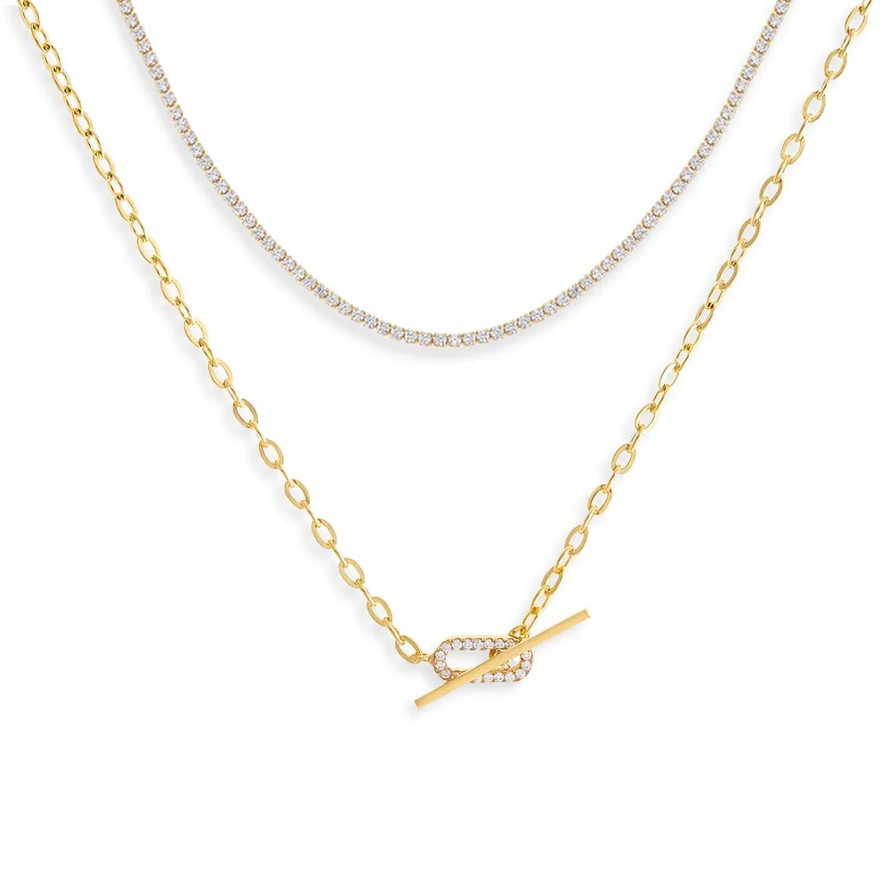 Keepin' It Cool Necklace Combo Set sold by Adina Eden's