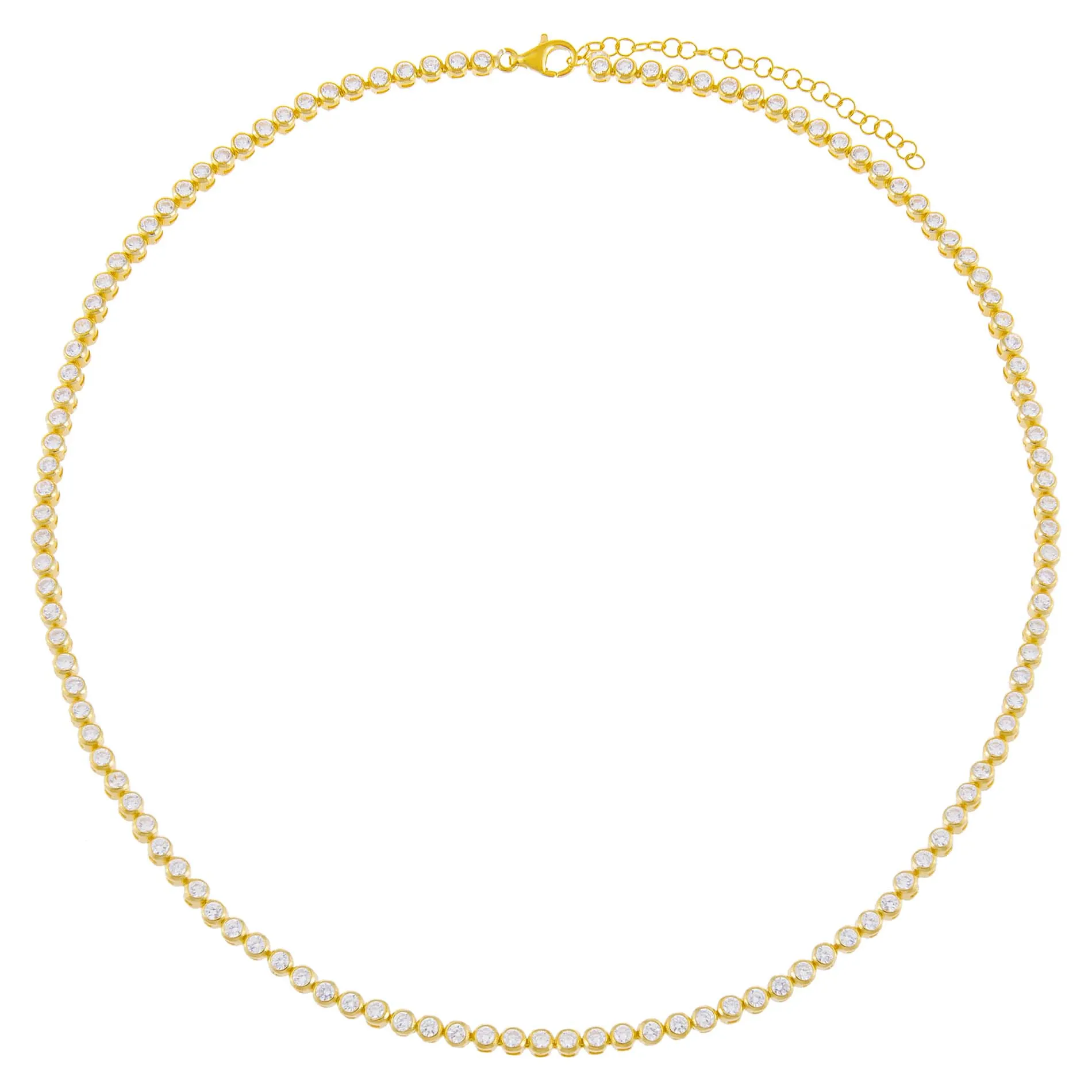 CZ Bezel Choker sold by Adina Eden's product image thumbnail 5