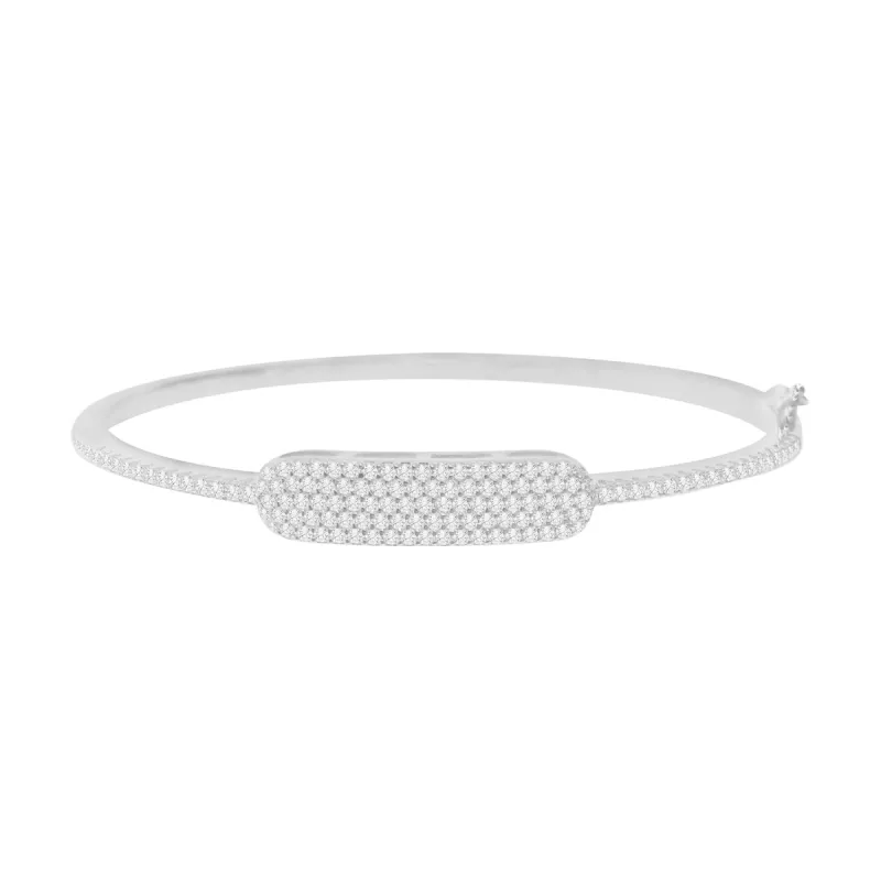 Pavé ID Link Bangle sold by Adina Eden's