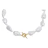 Large Pearl Toggle Necklace sold by Adina Eden's