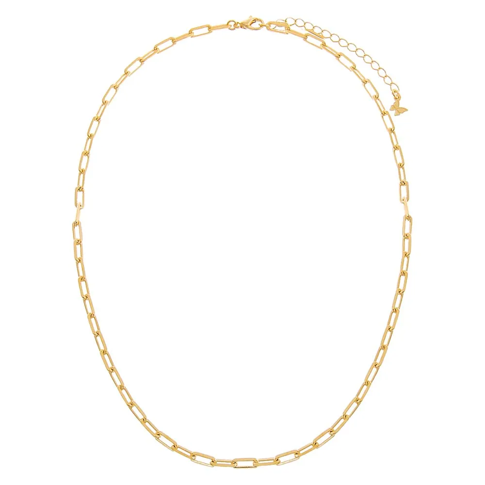 Medium Paperclip Link Necklace sold by Adina Eden's product image thumbnail 2