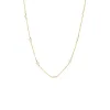 Pearl Embedded Chain Necklace sold by Adina Eden's