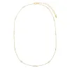 Pearl Embedded Chain Necklace sold by Adina Eden's