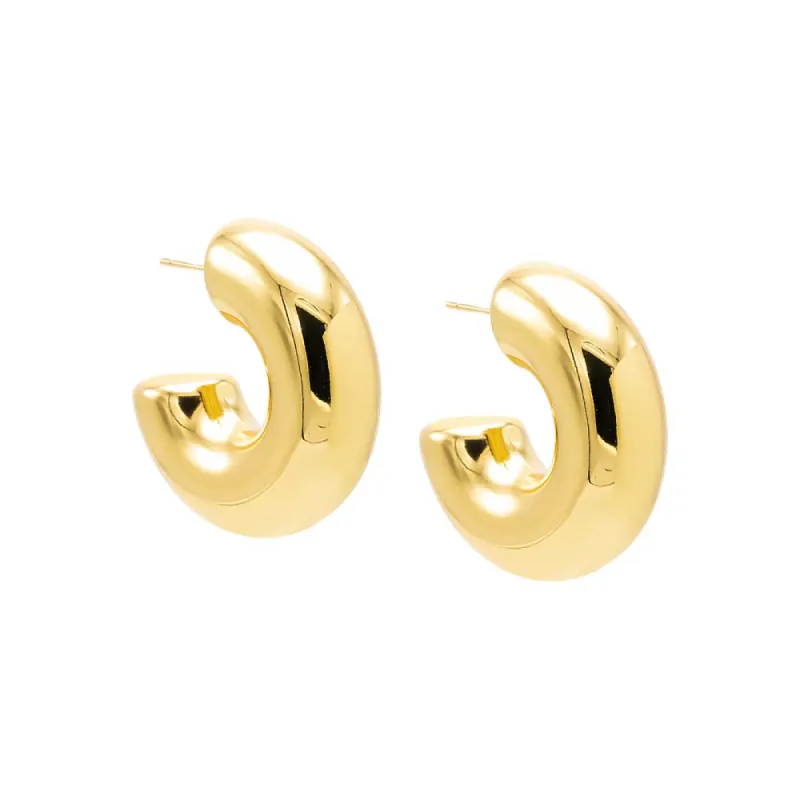 Super Wide Bubble Hoop Earring sold by Adina Eden's