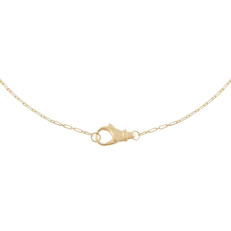 Small Clasp Link Necklace sold by Adina Eden's