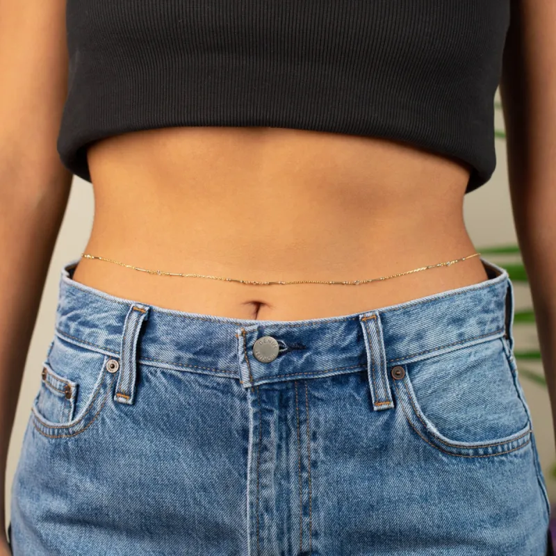 Dainty Belly Chain sold by Adina Eden's