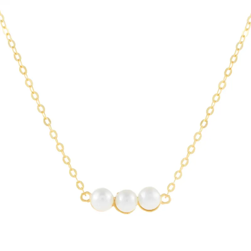 Dainty Pearl Necklace sold by Adina Eden's
