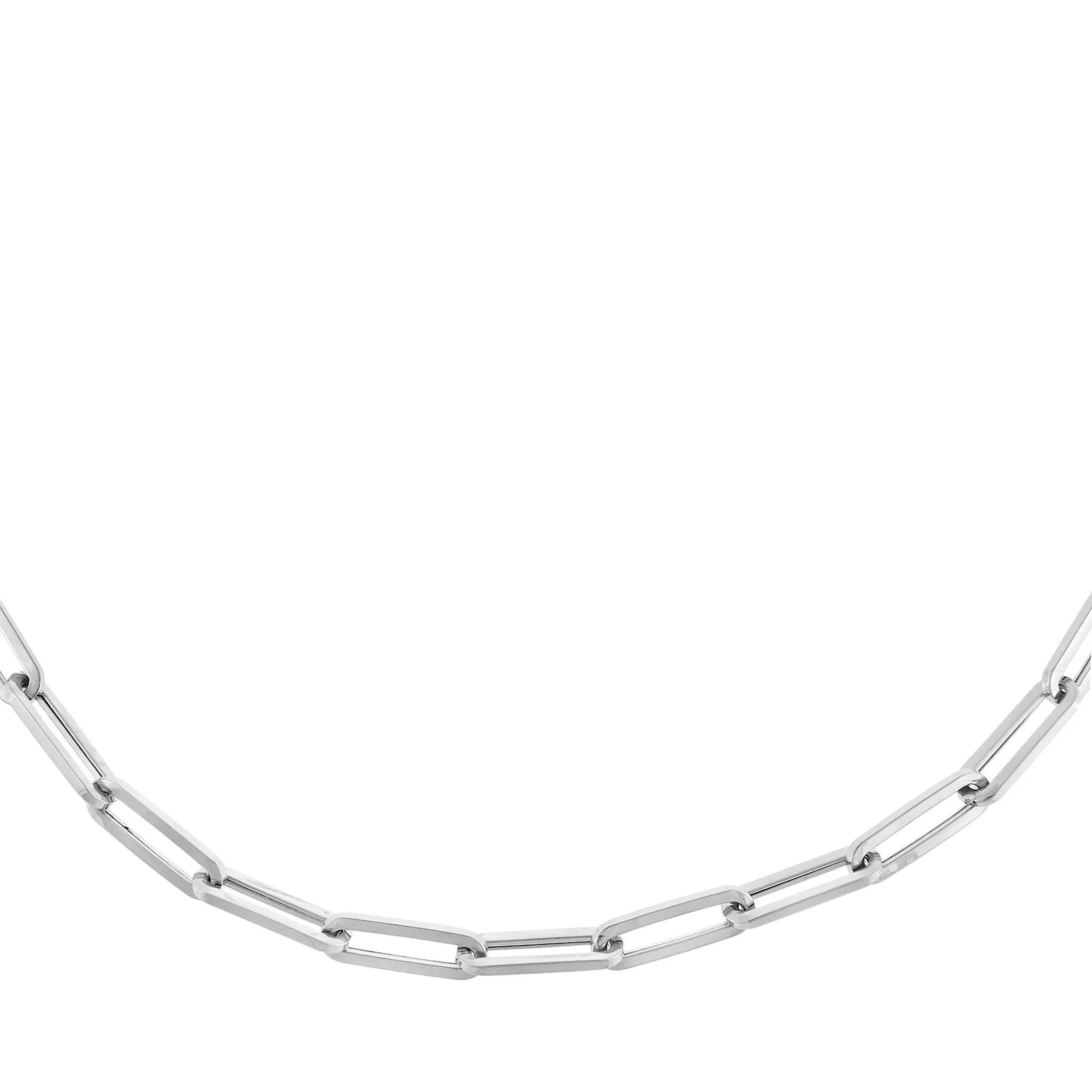 Paperclip Chain Necklace 14K sold by Adina Eden's product image thumbnail 5