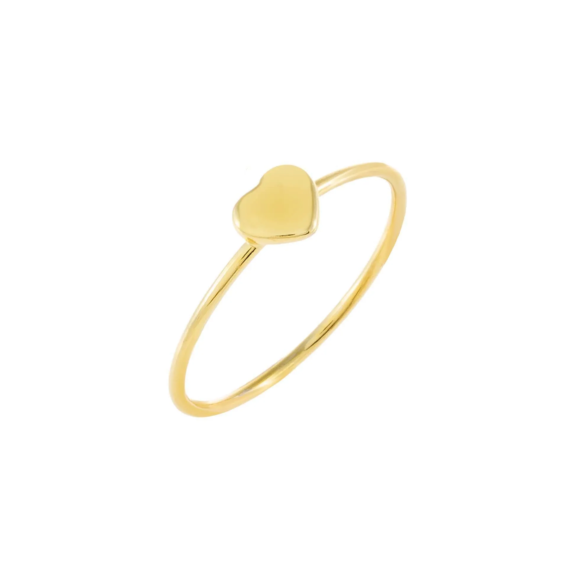 Solid Heart Ring sold by Adina Eden's