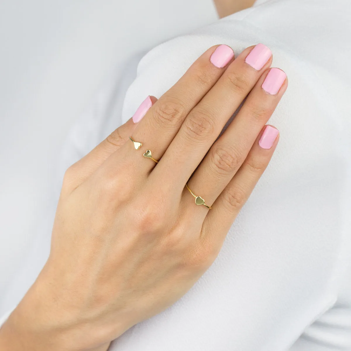 Solid Heart Ring sold by Adina Eden's product image thumbnail 2