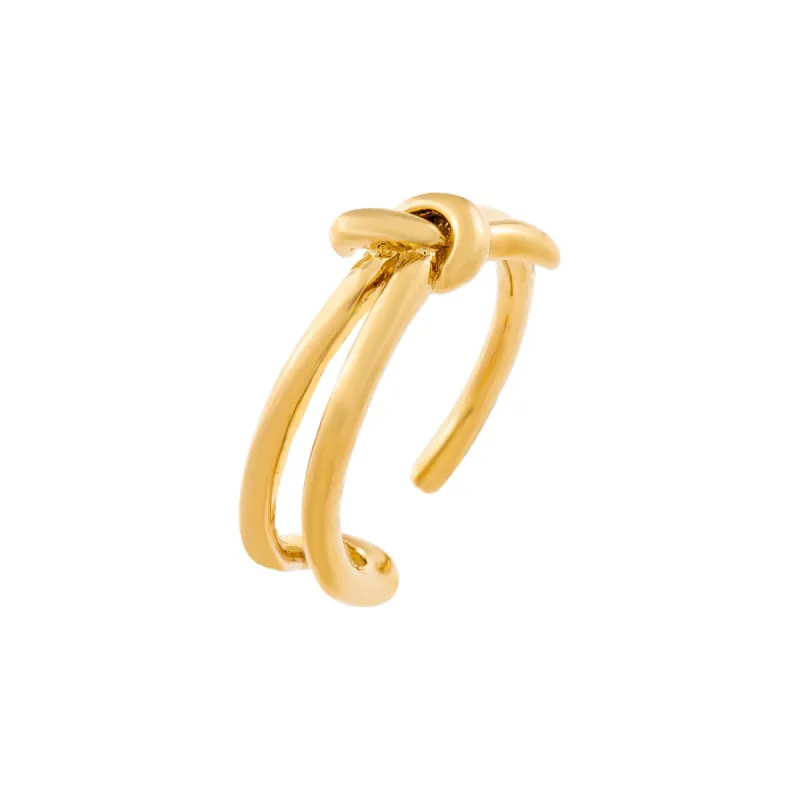 Knot Adjustable Ring sold by Adina Eden's