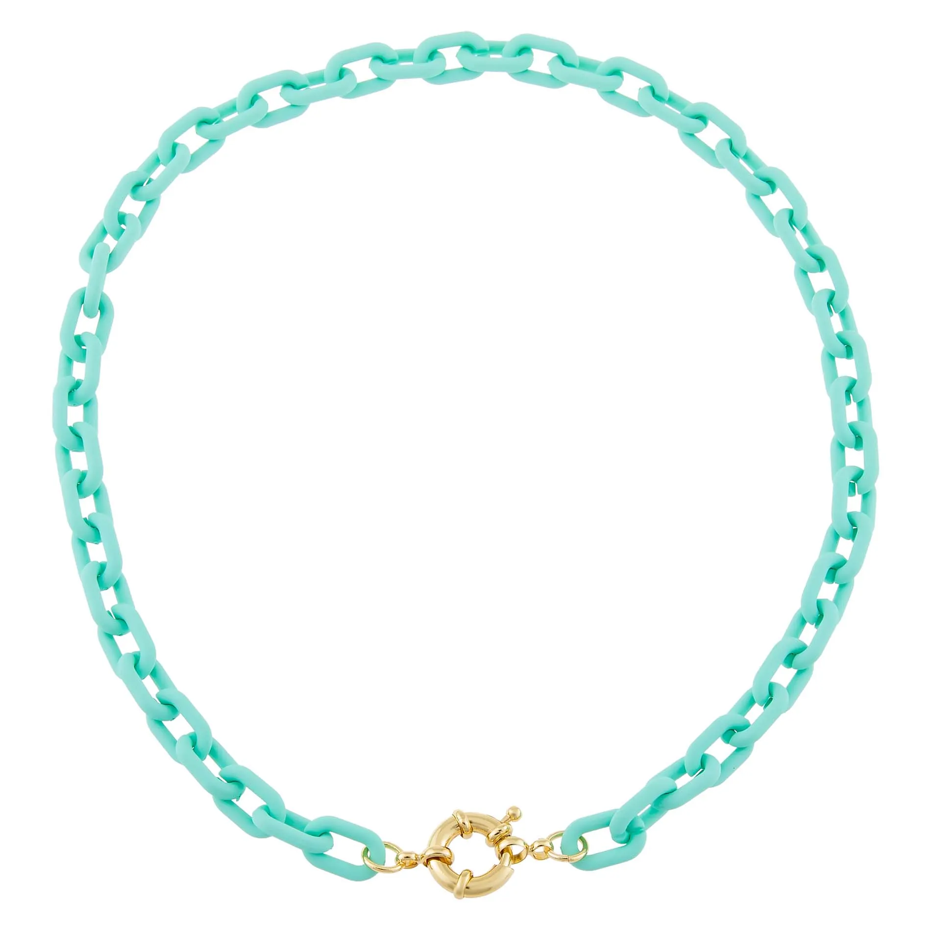 Pastel Colored Paper Clip Toggle Choker sold by Adina Eden's product image thumbnail 4