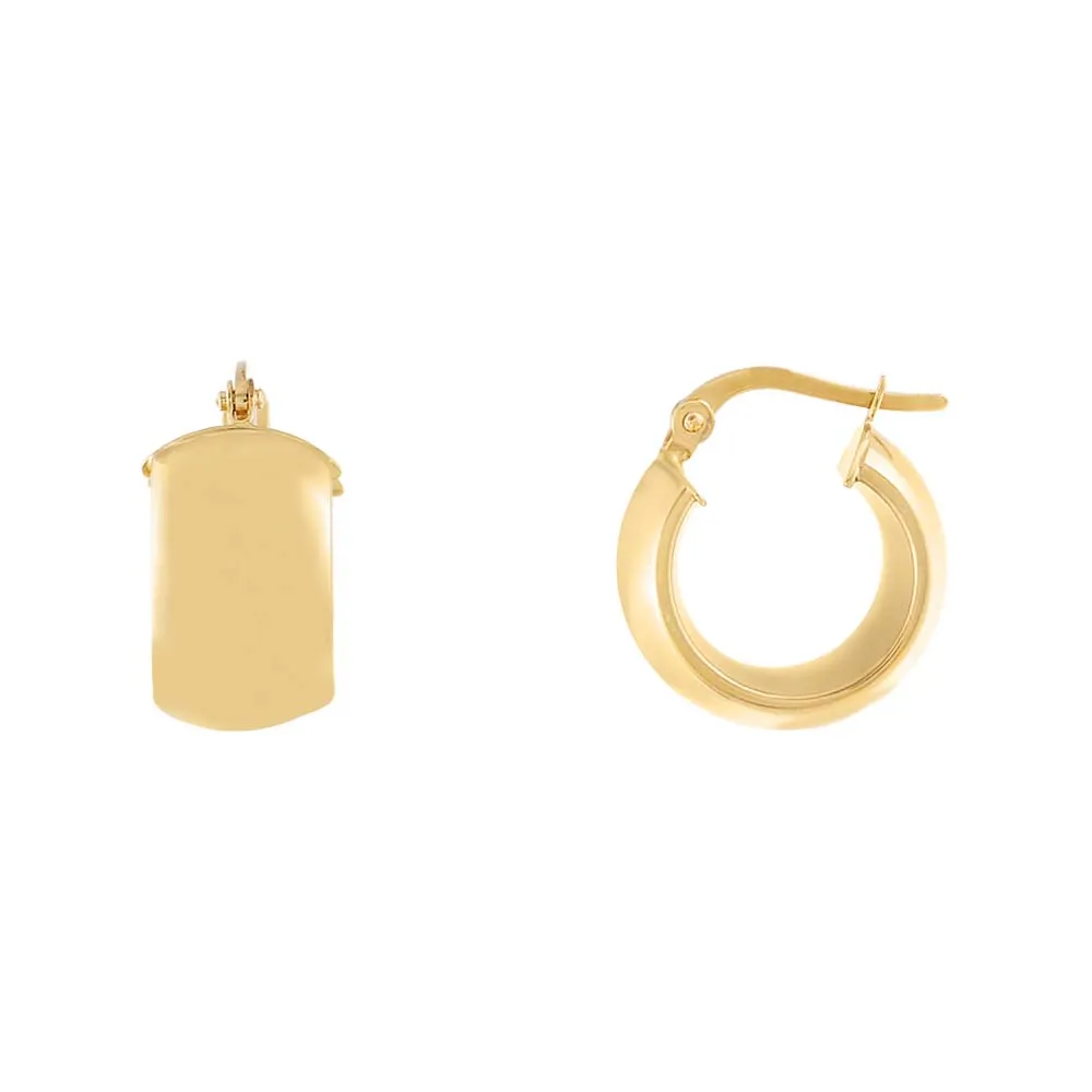 Everyday Hoop Earring 14K sold by Adina Eden's