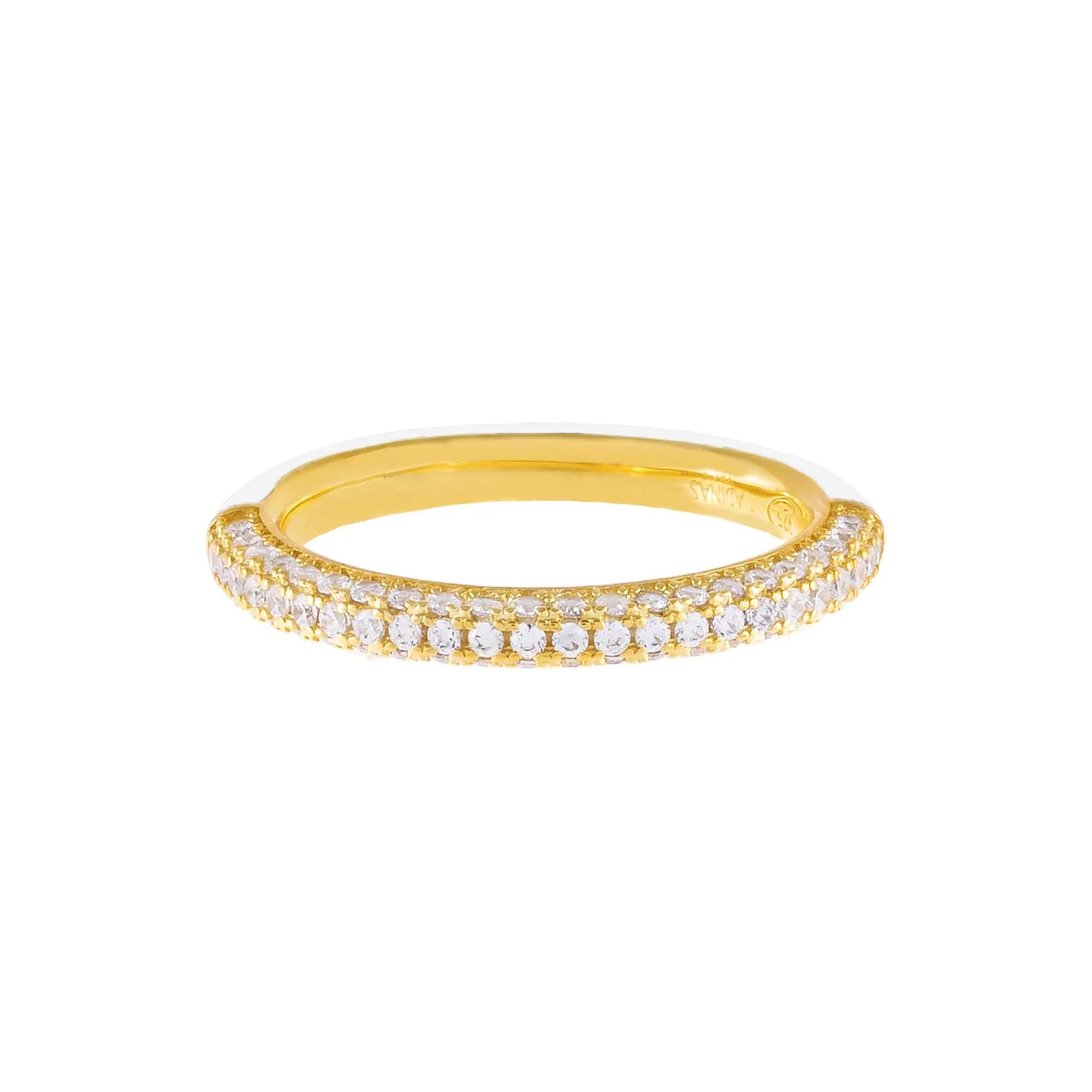 Pavé Bright Enamel Band sold by Adina Eden's product image thumbnail 5