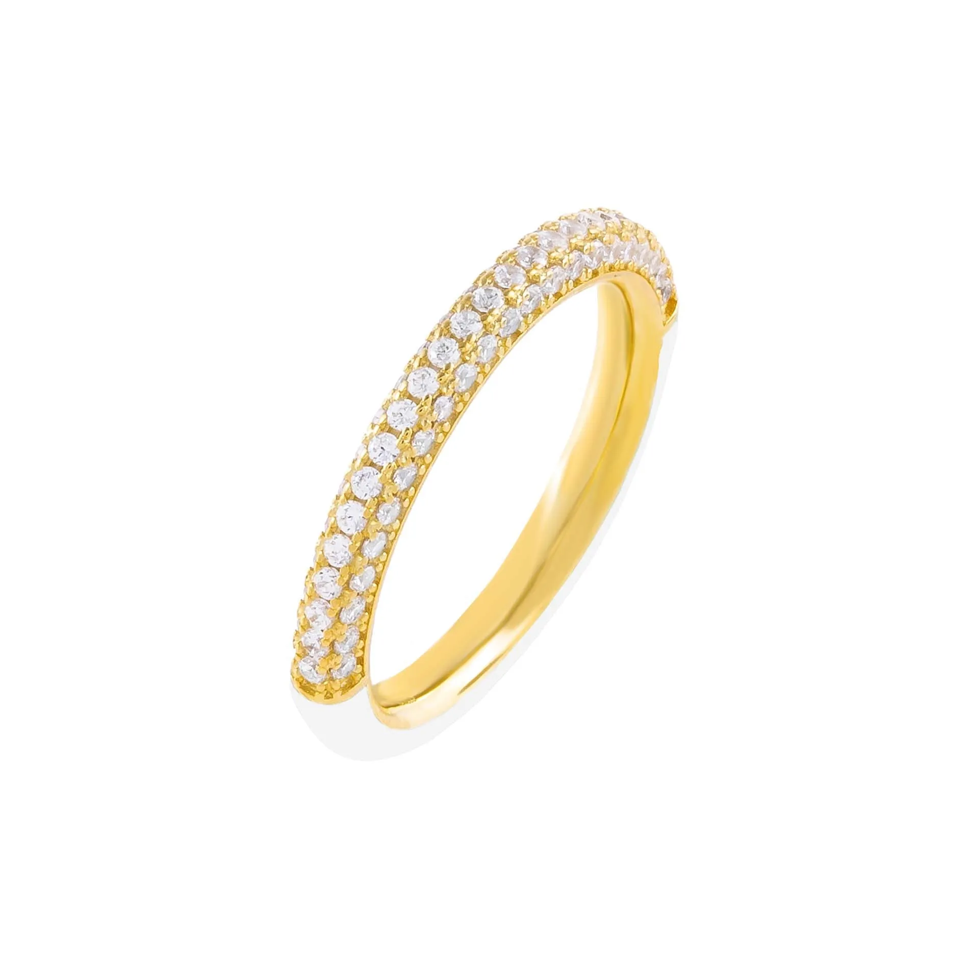 Pavé Bright Enamel Band sold by Adina Eden's product image thumbnail 4