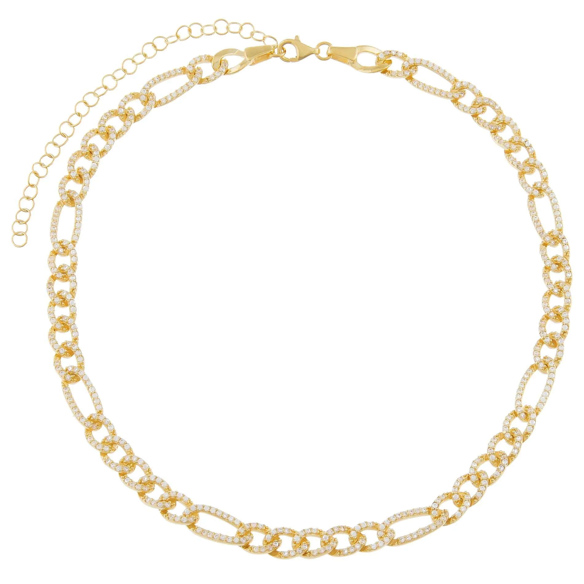Pavé Figaro Choker sold by Adina Eden's product image thumbnail 3