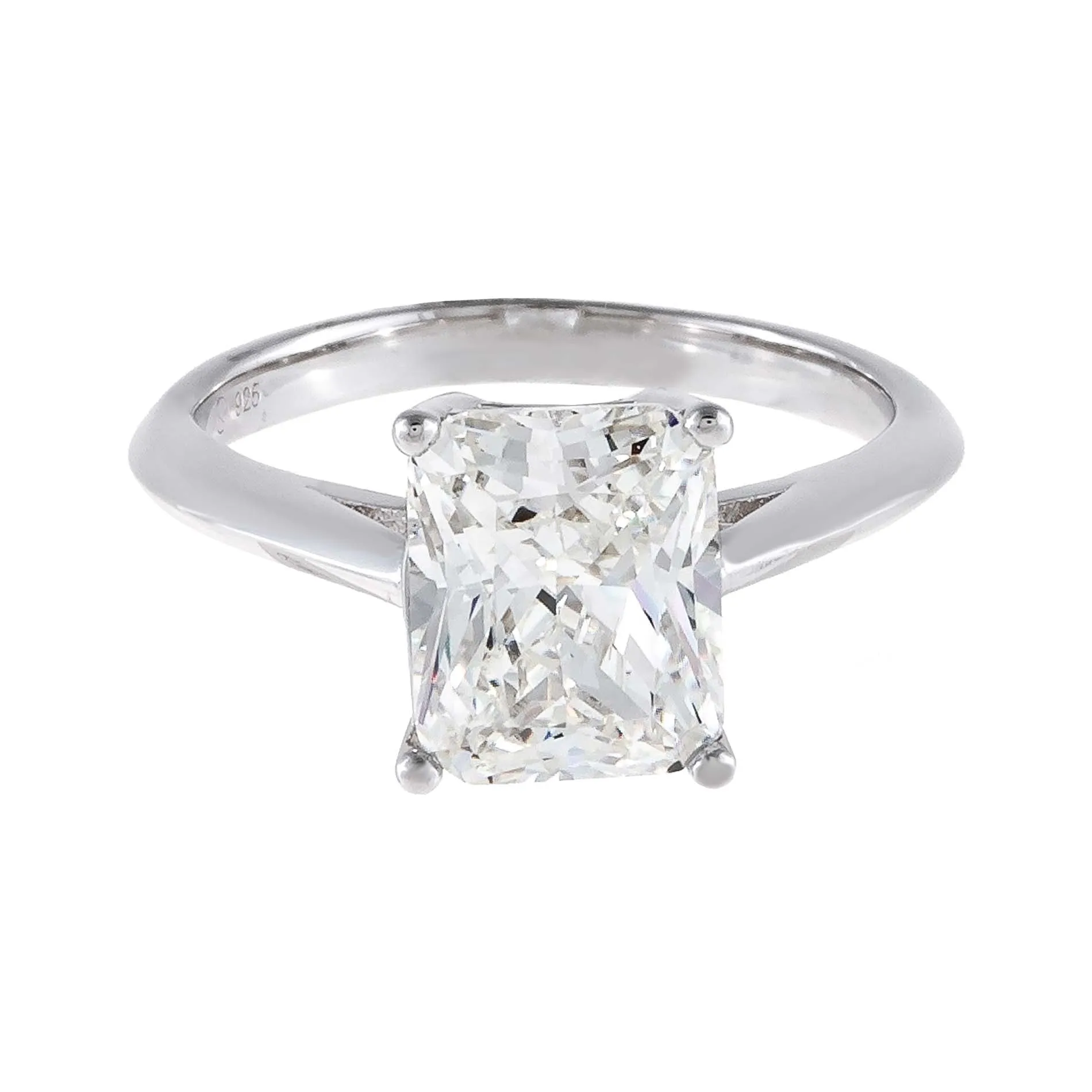 CZ Emerald Cut Travel Ring sold by Adina Eden's product image thumbnail 4