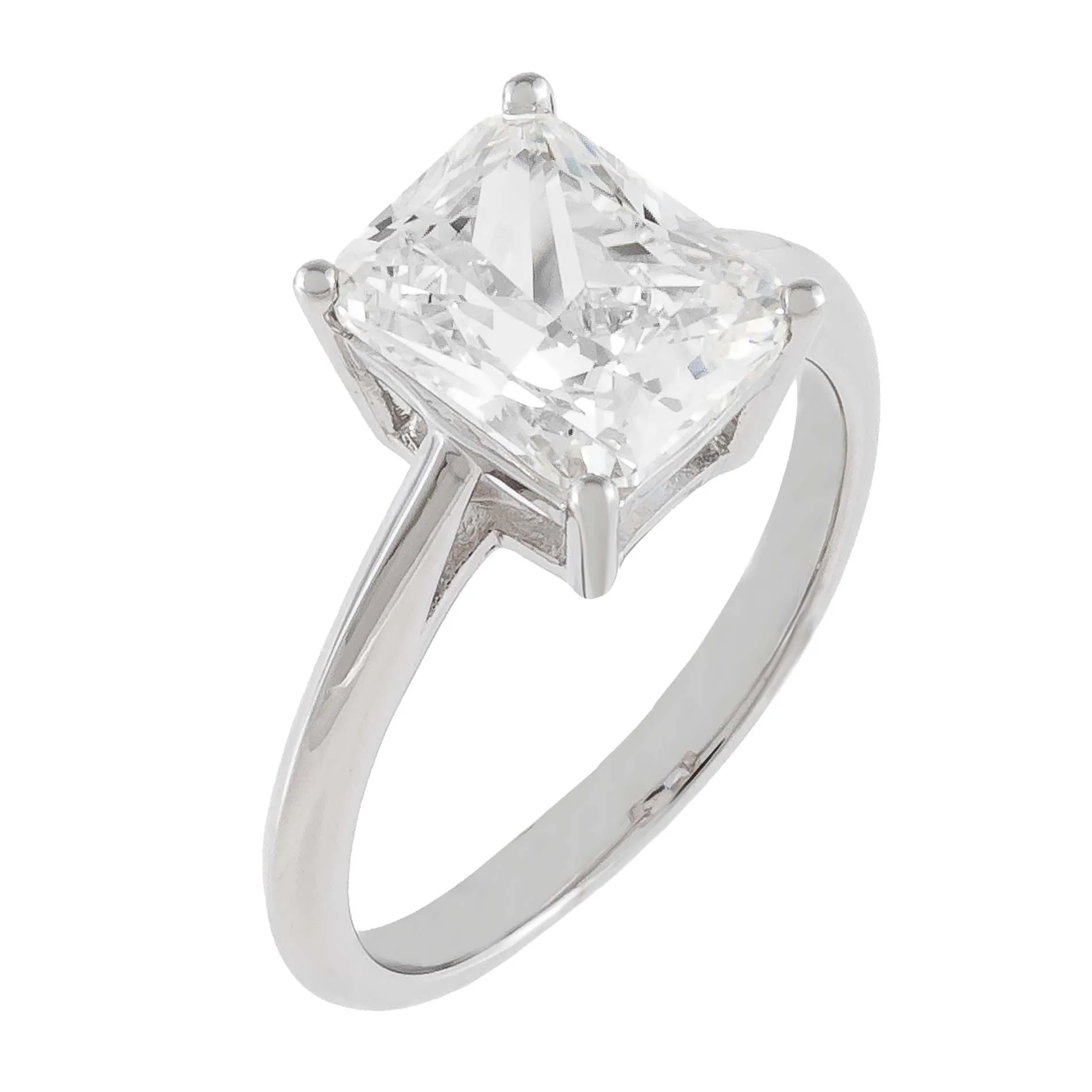 CZ Emerald Cut Travel Ring sold by Adina Eden's product image thumbnail 3