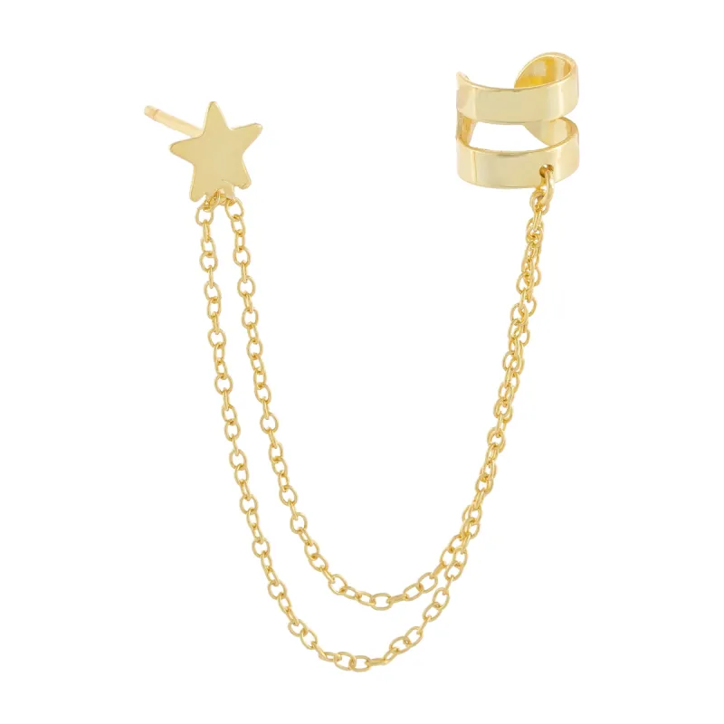 Star Chain Ear Cuff sold by Adina Eden's