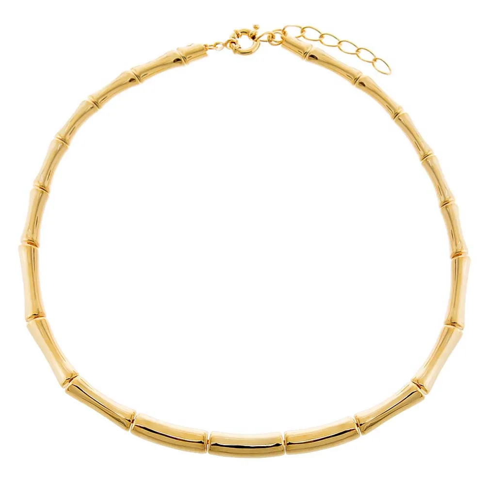 Chunky Bamboo Necklace sold by Adina Eden's product image thumbnail 3