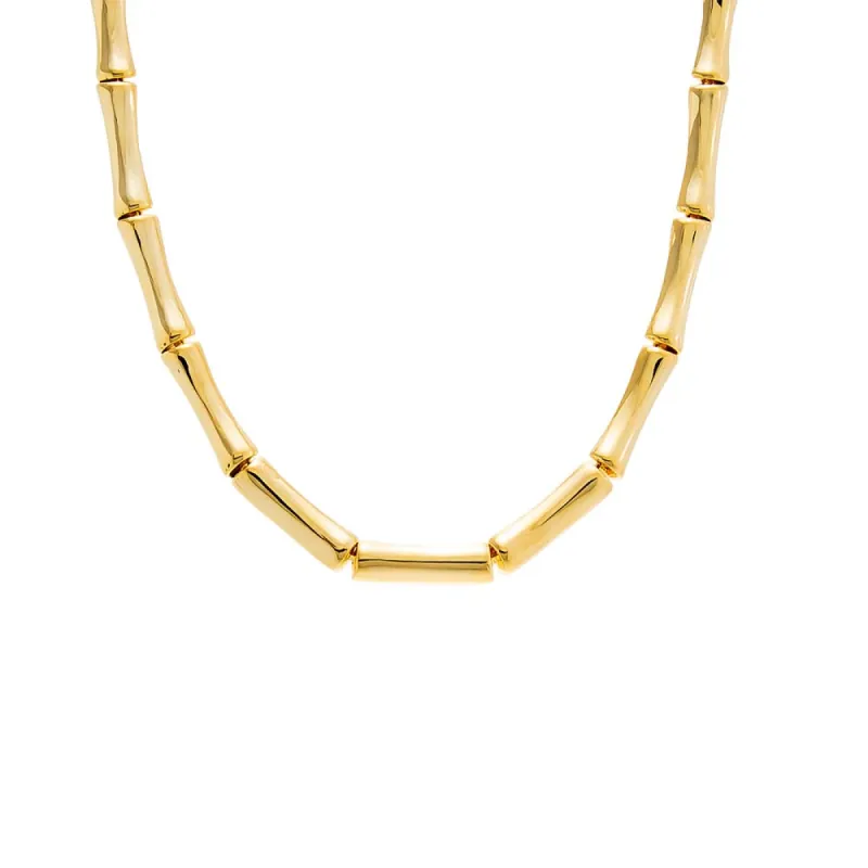 Chunky Bamboo Necklace sold by Adina Eden's