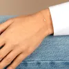 Diamond Dainty Trio Cluster Bracelet 14K sold by Adina Eden's