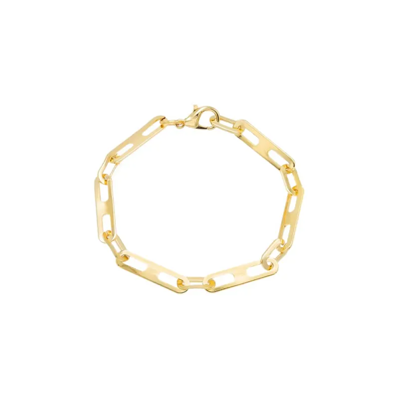 Boxed Elongated Mariner Chain Bracelet sold by Adina Eden's