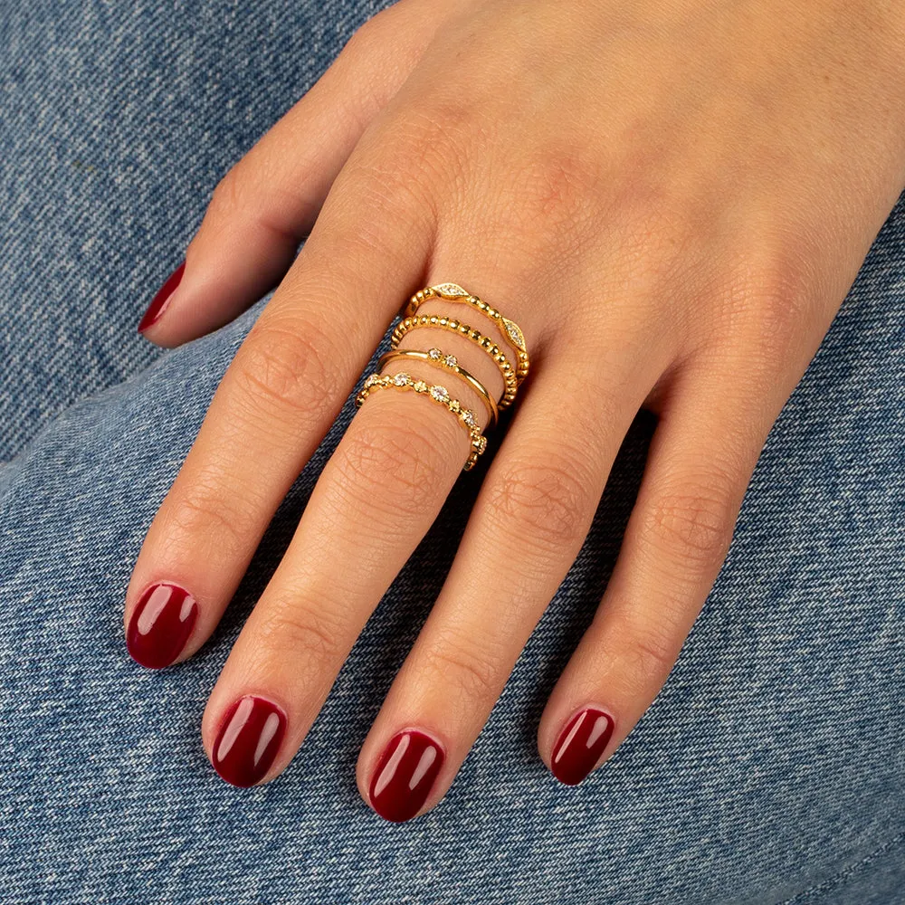 Beads & Bezels Ring Combo Set sold by Adina Eden's product image thumbnail 2